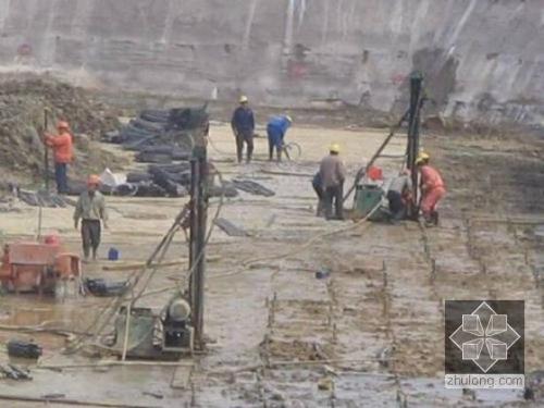 龙潭我公司承建北京房山区水池地基注浆加固工程